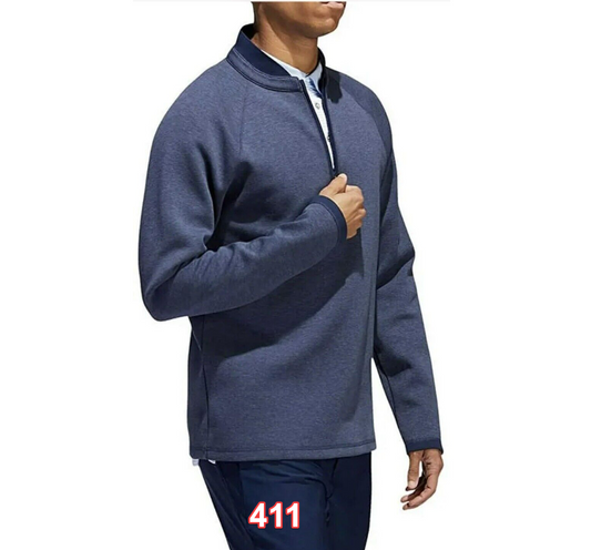 adidas Men's Club Sweater Collegiate Navy Melange Large