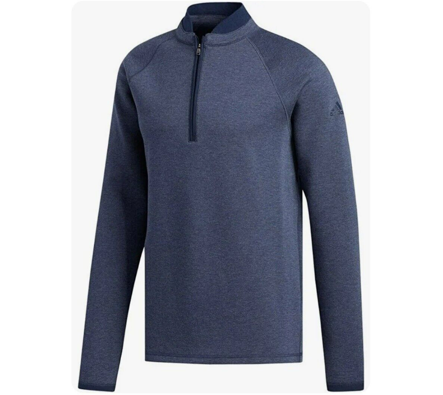 adidas Men's Club Sweater Collegiate Navy Melange Large