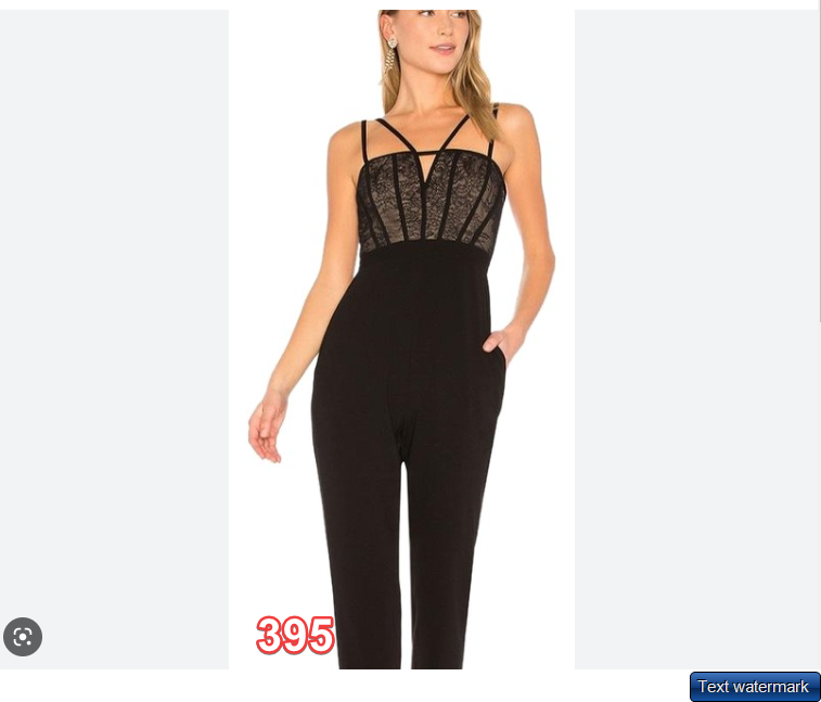 BCBGMAXAZRIA Patrycia Sleeveless Jumpsuit With Lace In Black 6