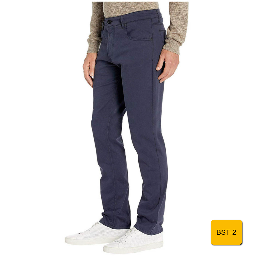 Bugatchi Five-Pockets Maximilian Pants, Midnight, 35 & 42 MSRP $175