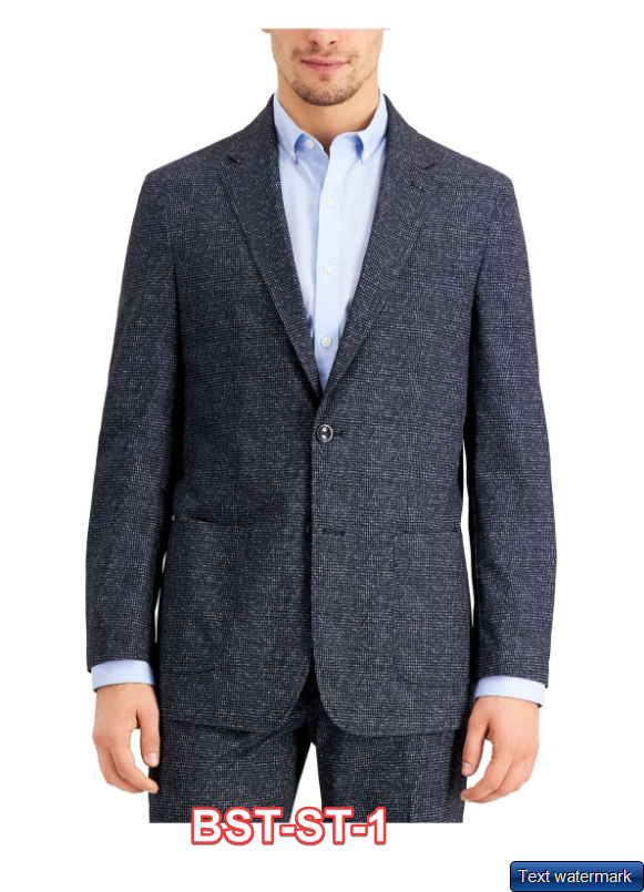 TOMMY HILFIGER Mens Blue Classic Fit Suit Separate Blazer Jacket Multiple Sizes
