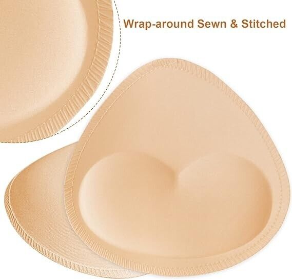 TopBine Bra Pads Inserts Women's Sports Cups Inserts Bra Replacement Inserts Bra