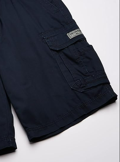 UNIONBAY Men's Survivor Belted Cargo Short, True Navy, 50
