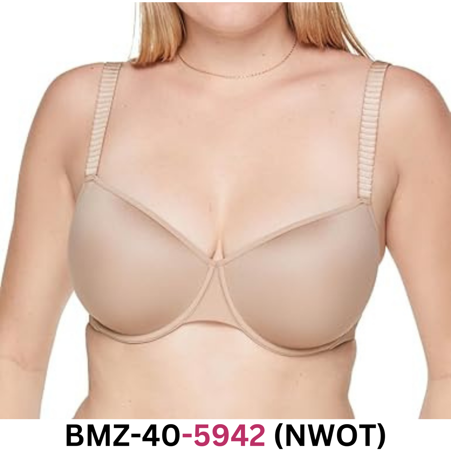 ThirdLove Classic TShirt Bra That Molds to Your Shape with NoShow Lines Bra, 38G