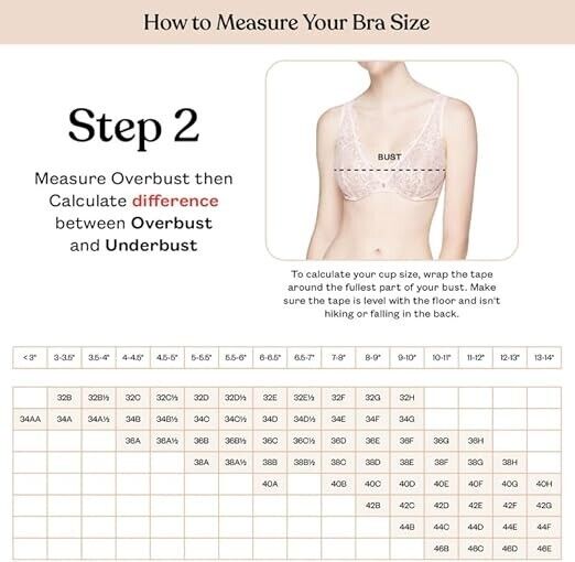 ThirdLove Classic T-Shirt Bra That Molds to Your Shape with No-Show Line Bra 40F