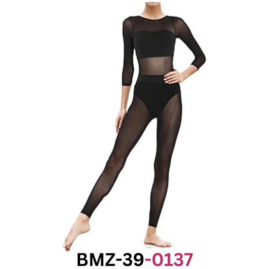 Dance Elite - Hiede - Dance Unitard For Women Acro. Unitards for Women, Black, M