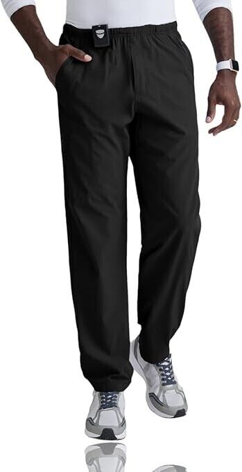 Barco One 0217 Men's Athletic Pants (Black, X-Small)