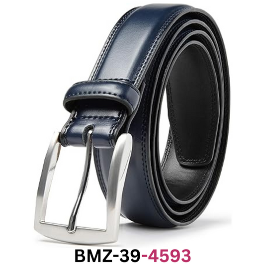 Carlo Fellini Belts- Men's Dress Belt- Hand Made 100% Full Grain Leather Belt, L
