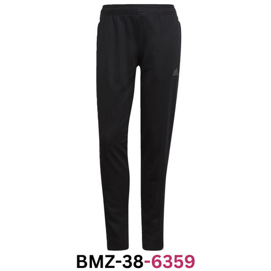 adidas Women's Tiro 21 Track Pants, Black/Dark Grey Heather, Small