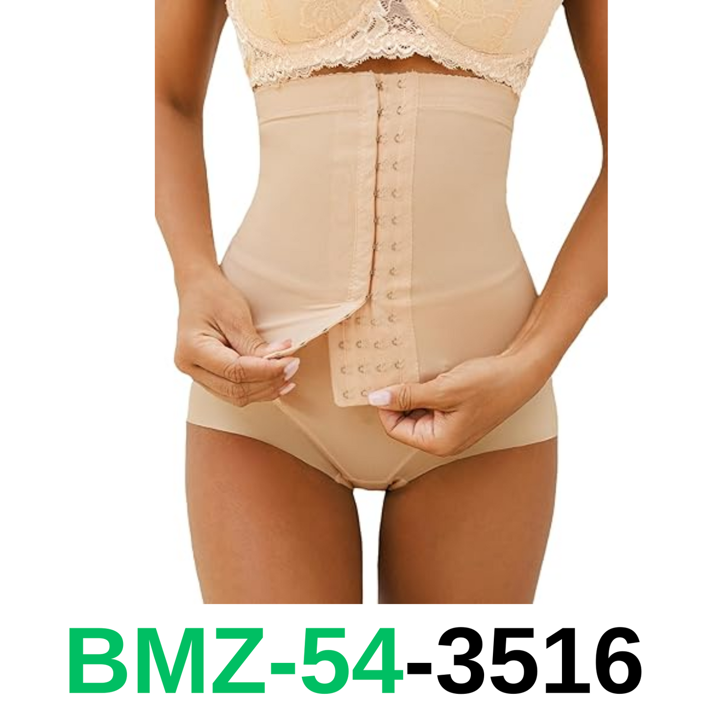 CUPSHE Womens Waist Trainer Tummy Control Body Shapewear Nude, M