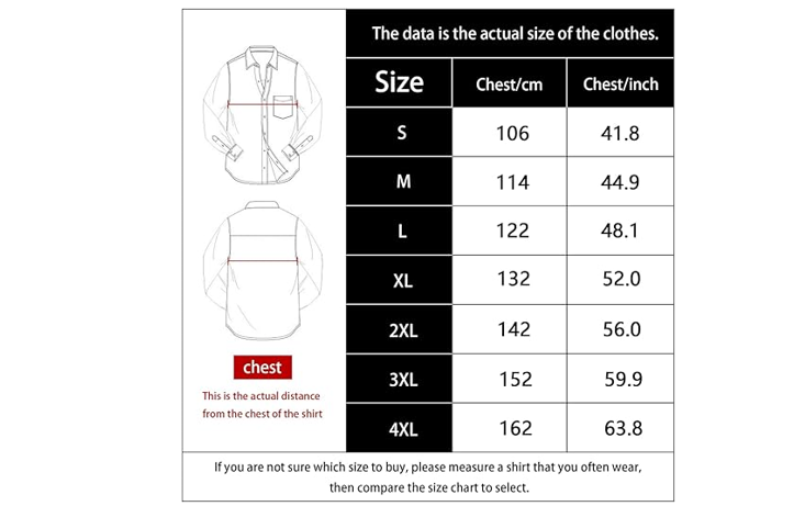Dubinik Pearl Snap Shirts for Men Long Sleeve Western Shirts for Men Vintage, L