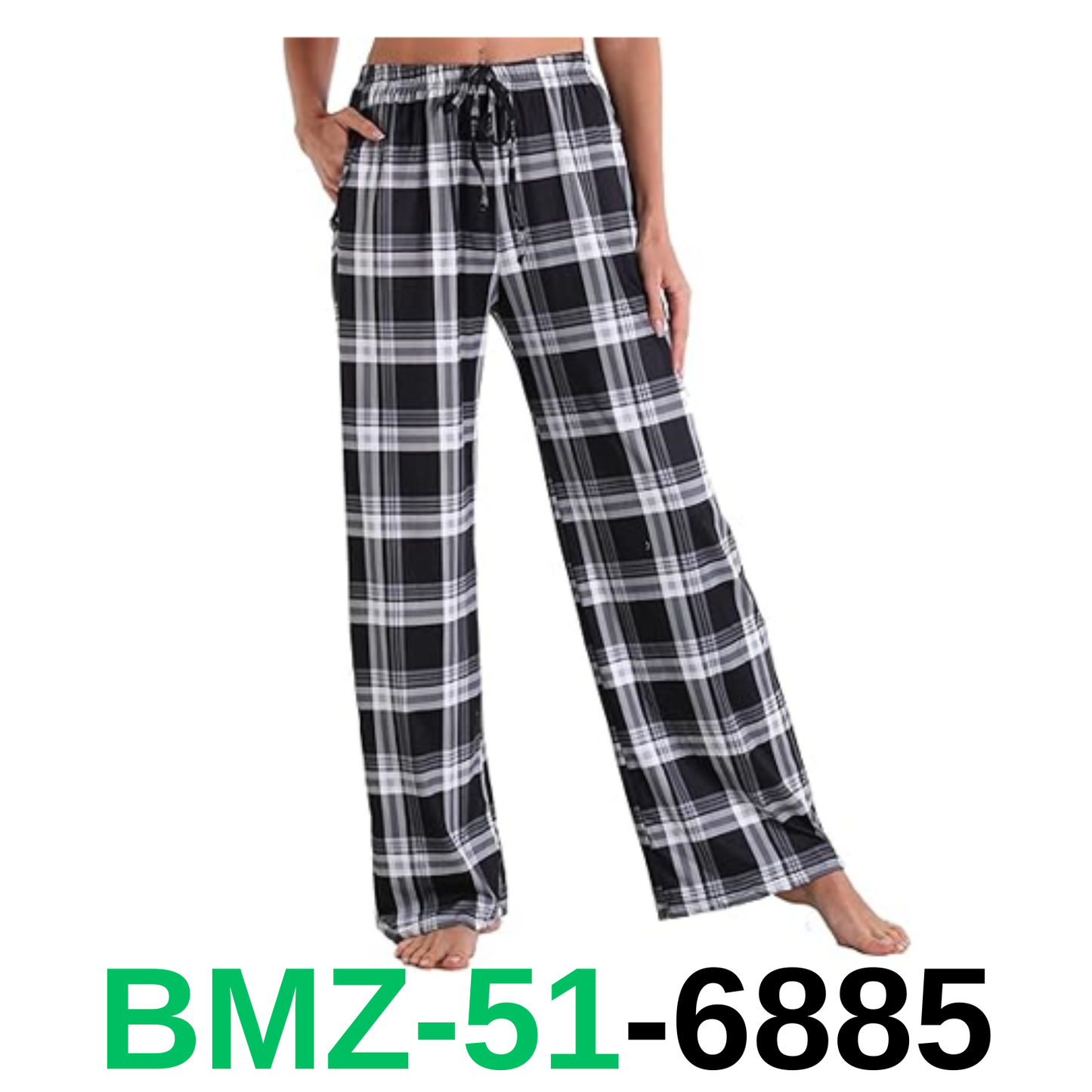 X-Image Women's Sleep Pants Loose Wide Leg Sweatpants Causal Lounge Pamajas, S