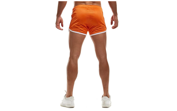 AIMPACT Mens Mesh Athletic Running Short Shorts Retro 3 Inch 70s 80s Outfits, M