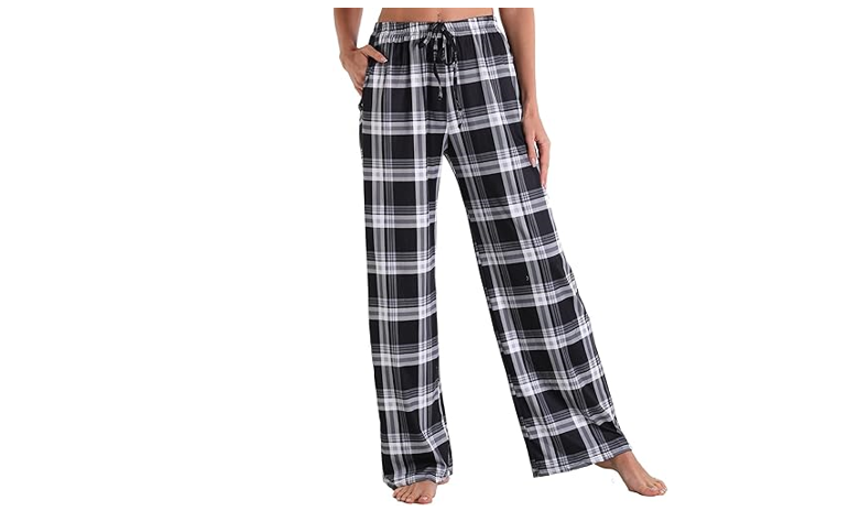 X-Image Women's Sleep Pants Loose Wide Leg Sweatpants Causal Lounge Pamajas, S
