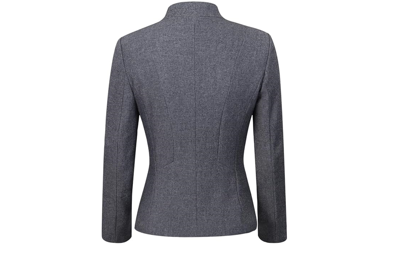 YUNCLOS Women's Elegant Business 2 Piece Office Lady Suit Set Work Blazer, XS
