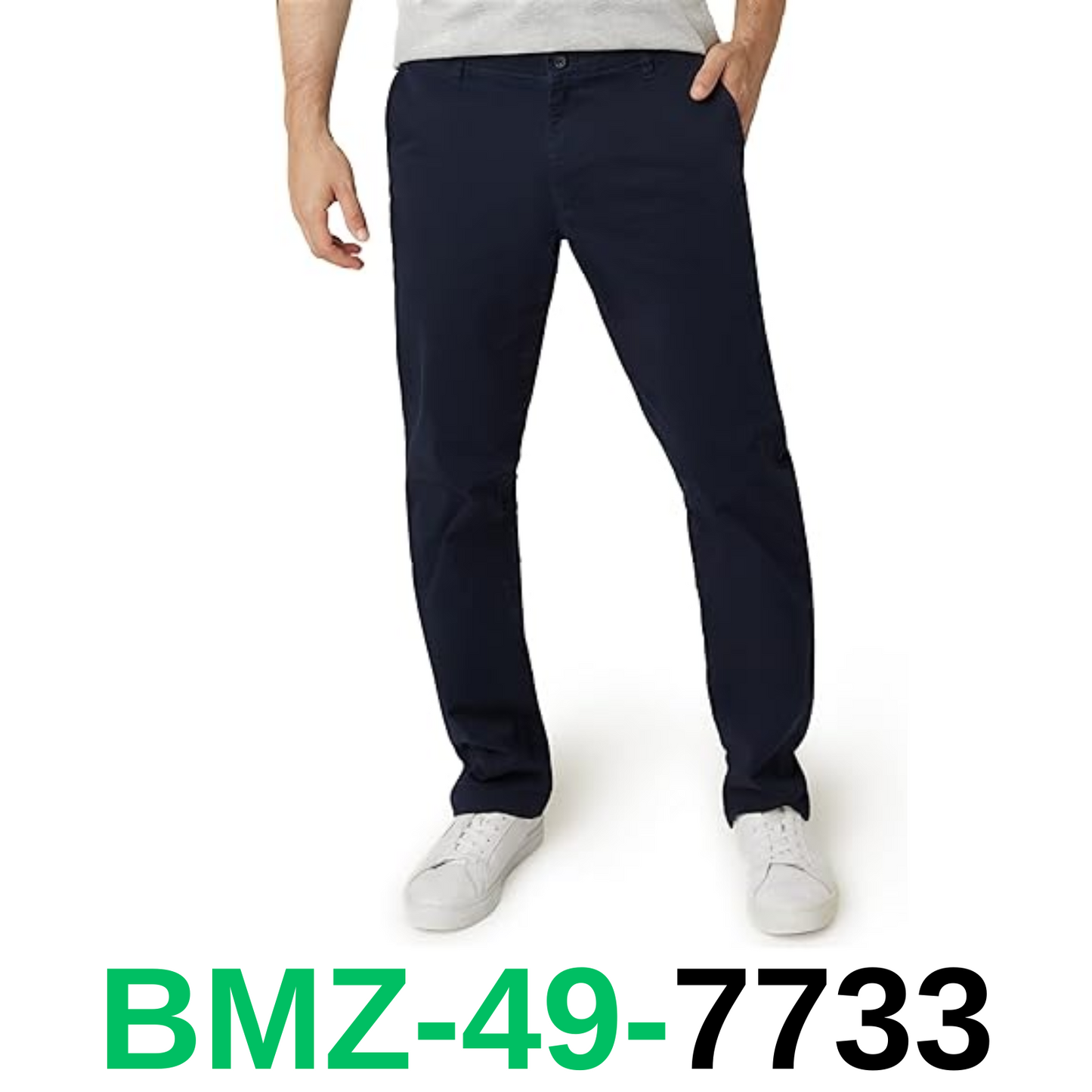 Chaps Men's Pants 5 Pocket Flex Waistband Straight Fit Pants - Casual, 36X30