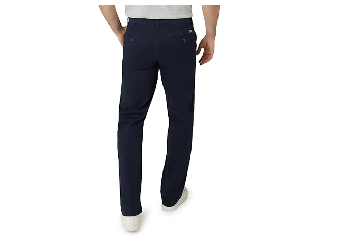 Chaps Men's Pants 5 Pocket Flex Waistband Straight Fit Pants - Casual, 36X30
