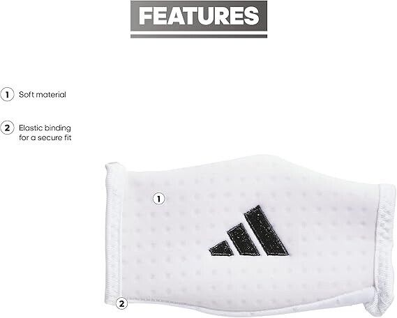adidas Unisex-Adult Football Helmet Chin-Strap Pad, One Size