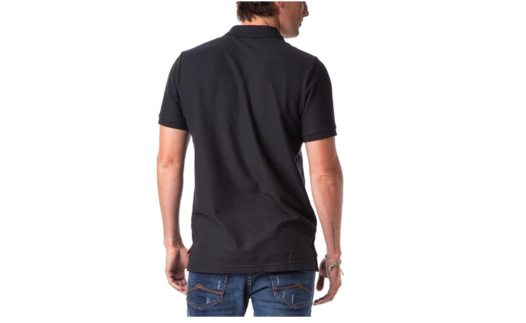 U.S. Polo Assn. Men's Ultimate Pique Polo, Black/White, XX-Large
