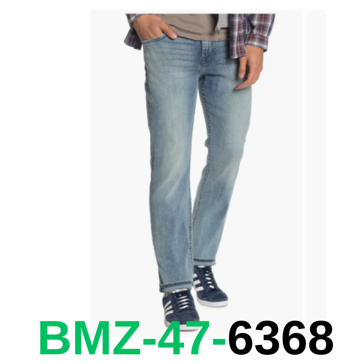 7 For All Mankind Men's Slimmy Slim Fit Jeans, Belize, 34x32