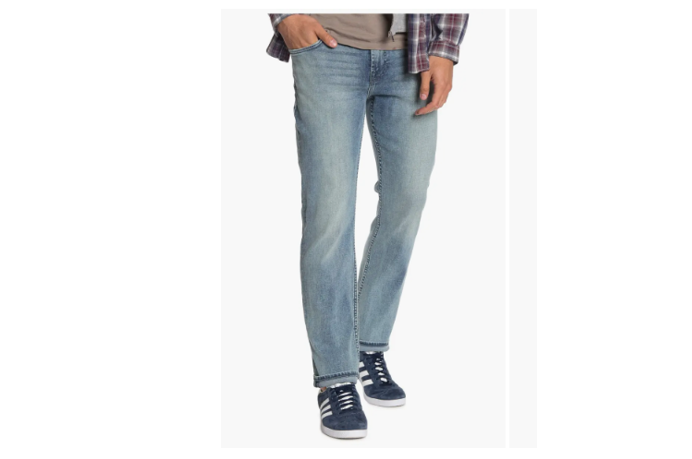 7 For All Mankind Men's Slimmy Slim Fit Jeans, Belize, 34x32