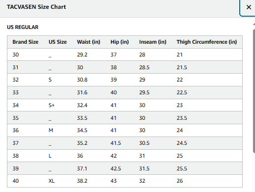TACVASEN Mens Pants Casual Lightweight Quick Dry Athletic Pants for Men, 30