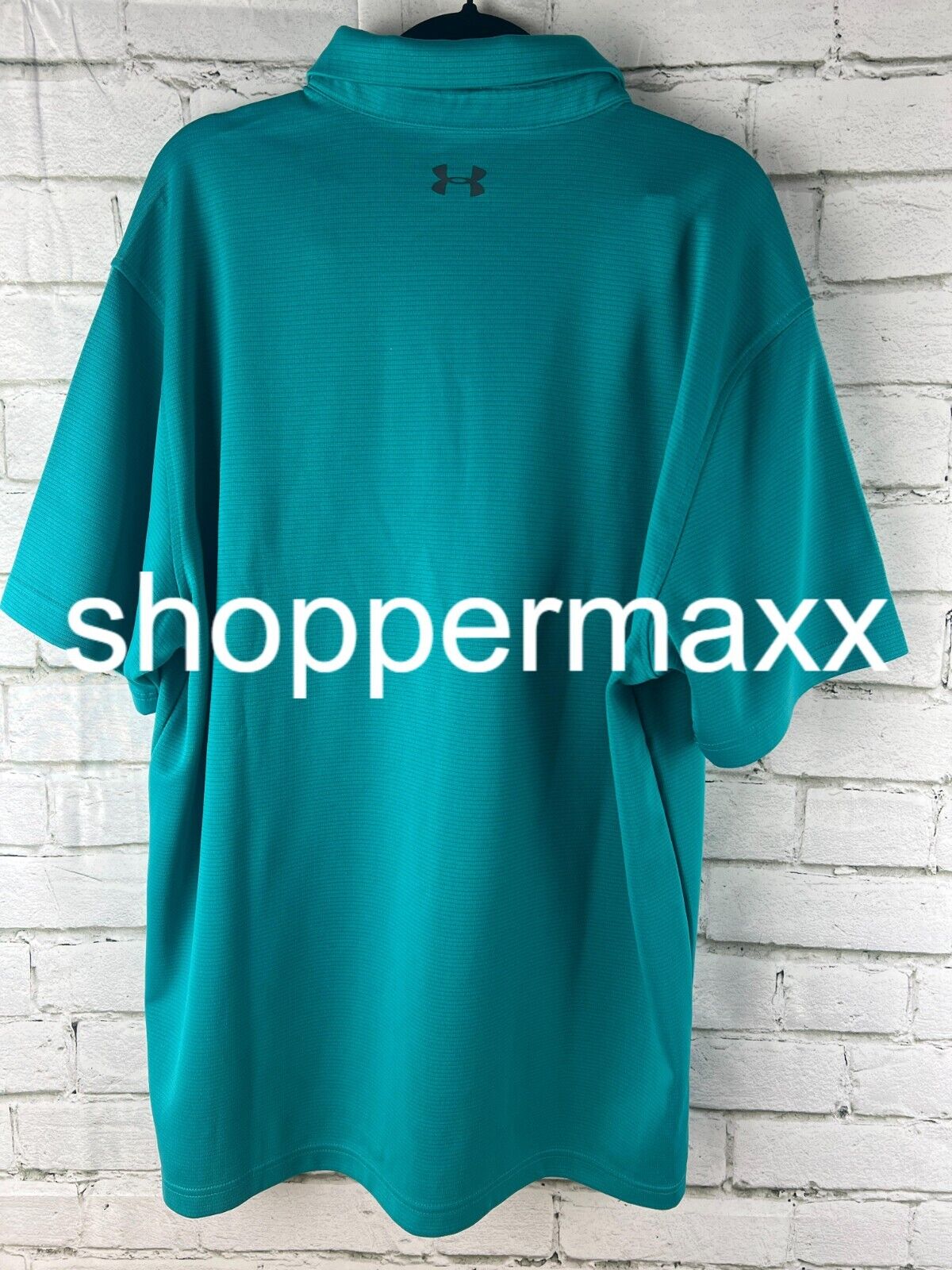 Under Armour Men's UA Tech Polo Shirt, Teal, X-Large
