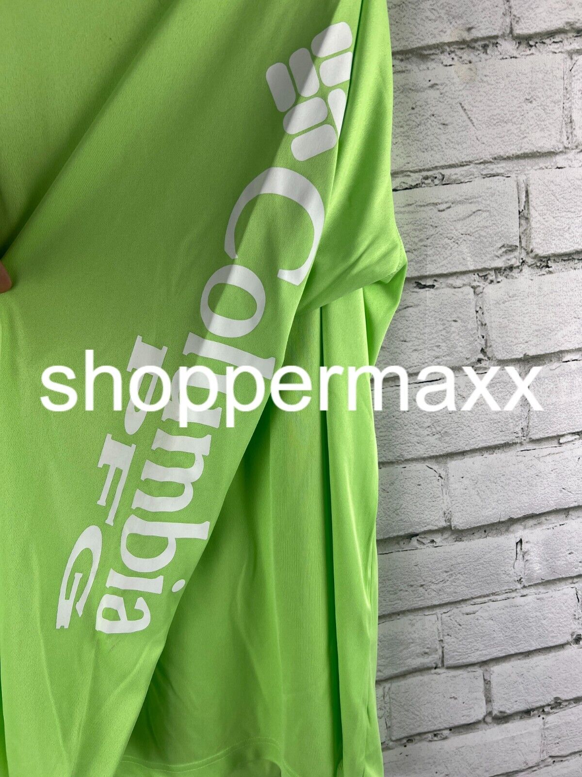 Columbia Men's Terminal Tackle Long Sleeve Fishing Shirt, Lime Green, X-Large