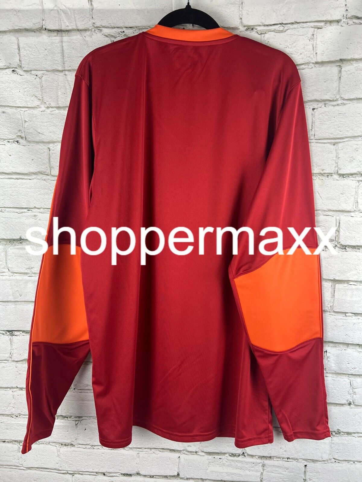 Under Armour UA Horizontal Men's Soccer GoalKeeper Jersey 1227683 Red/Orange, XL
