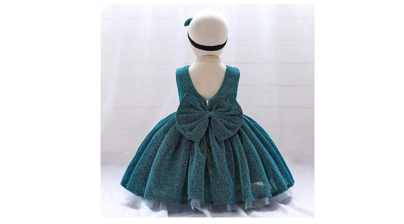 Dressy Daisy Baby Girls' Special Occasion Dresses Wedding Flower, 12-24 months