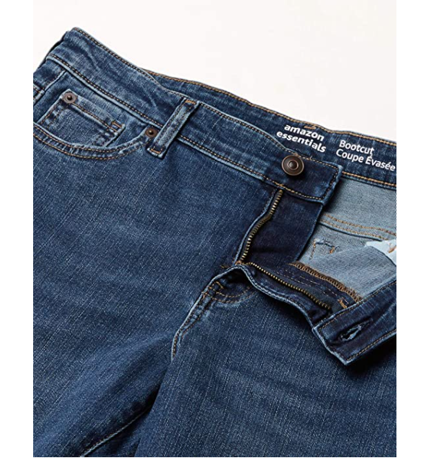 Essentials Girl's Boot-Cut Stretch Jeans, Houston/Medium, 6S ~ Z82