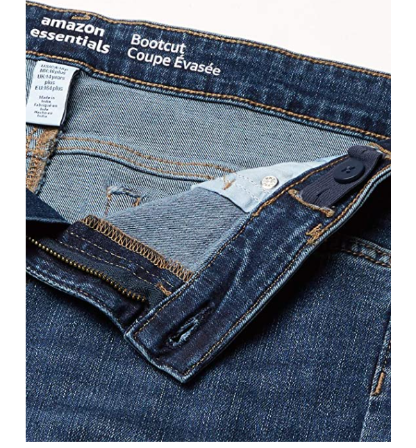 Essentials Girl's Boot-Cut Stretch Jeans, Houston/Medium, 6S ~ Z82