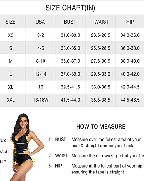 Yonique Women's Two Pc Swimsuits One Shoulder Tankini Tummy Control Bathing Suit