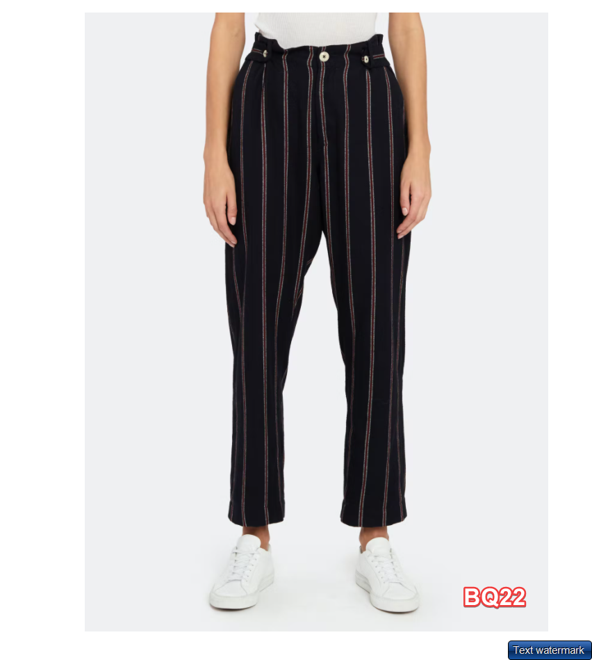 THE GREAT. The Explorer Twill Trouser Sz25 $350.00