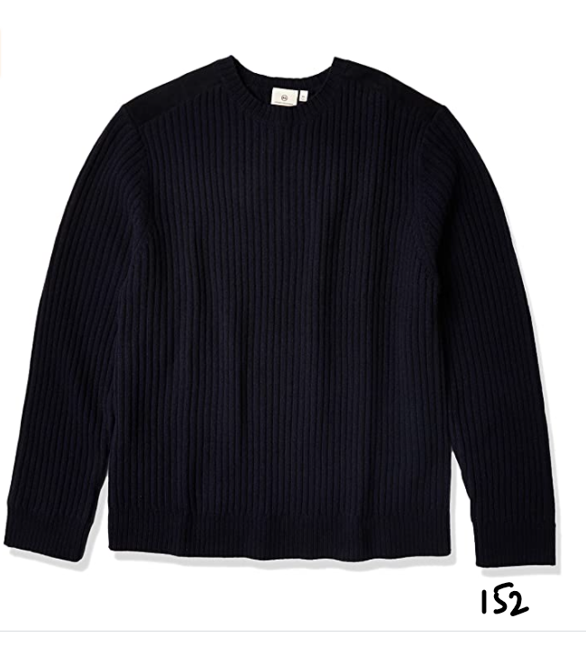AG Adriano Goldschmied Men's Dark Navy Gavin Crew, X-Large