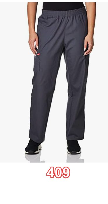 Dickies EDS Signature Women Scrubs Pant Natural Rise Tapered Leg Pull-on 86106