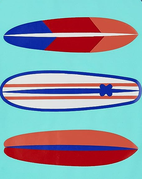 The Children's Place Boys Surfboard 2-Piece Swim Set Aegean Sea M