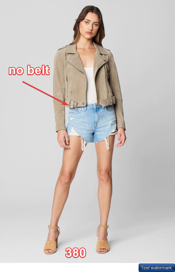 [BLANKNYC] womens Suede Moto Jacket, Sand Stoner, Medium US