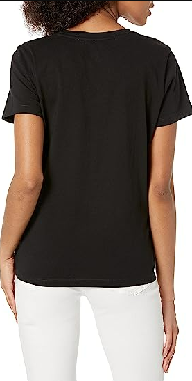 The Drop Women's Courtney Short-Sleeve Tiny Crewneck Jersey T-Shirt M