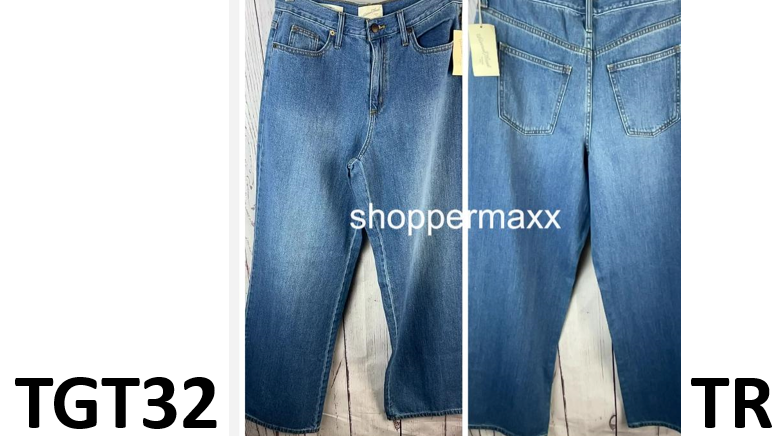 Women's High-Rise Wide Leg Jeans - Universal Thread, Medium Wash, Size 10 Long