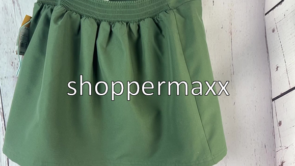 Women's High Waist Supplex Swim Skirt - Kona Sol, Olive Green, Size Small