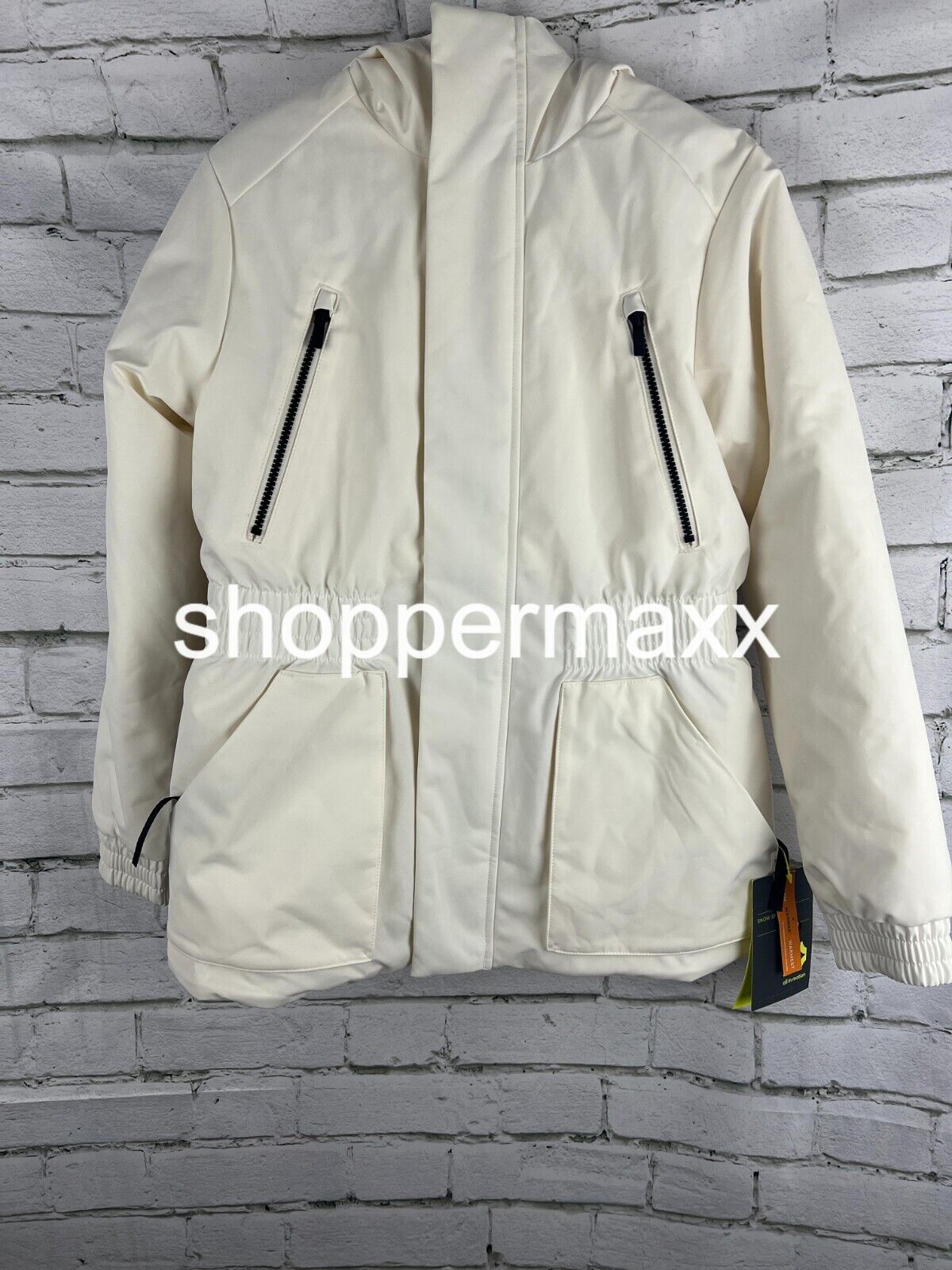 Women's Snowsport Jacket - All In Motion, Cream, Size X-Small
