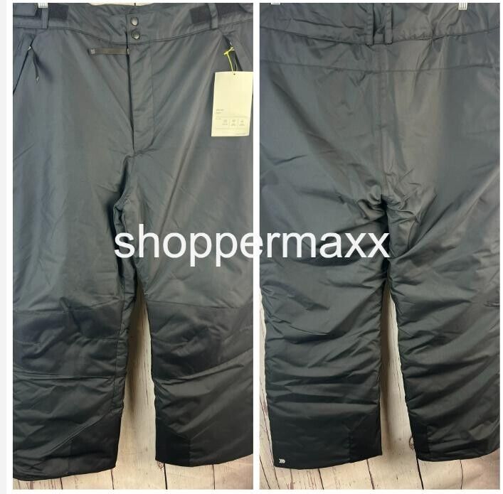 All in Motion Men's Snow Pants, Black, Size X-Large
