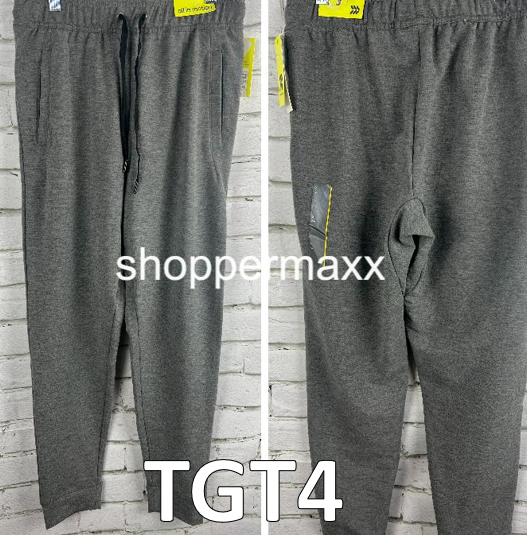 All in Motion Men's Soft Gym Pants, Grey, Size Small