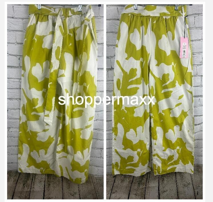 Women's Wide Leg Relaxed Floral Pants - Future Collective with Alani Noelle XS