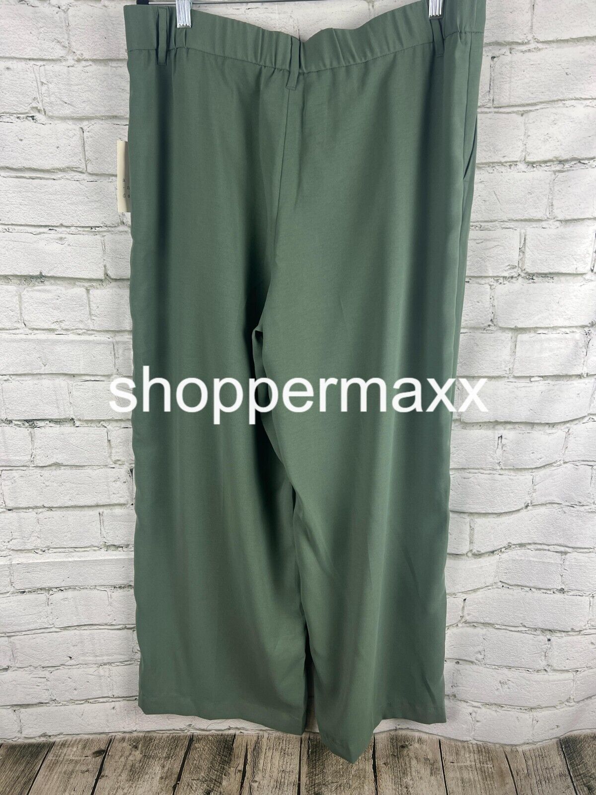A New Day Women's High-Rise Wide Leg Fluid Pants - 14S Teal