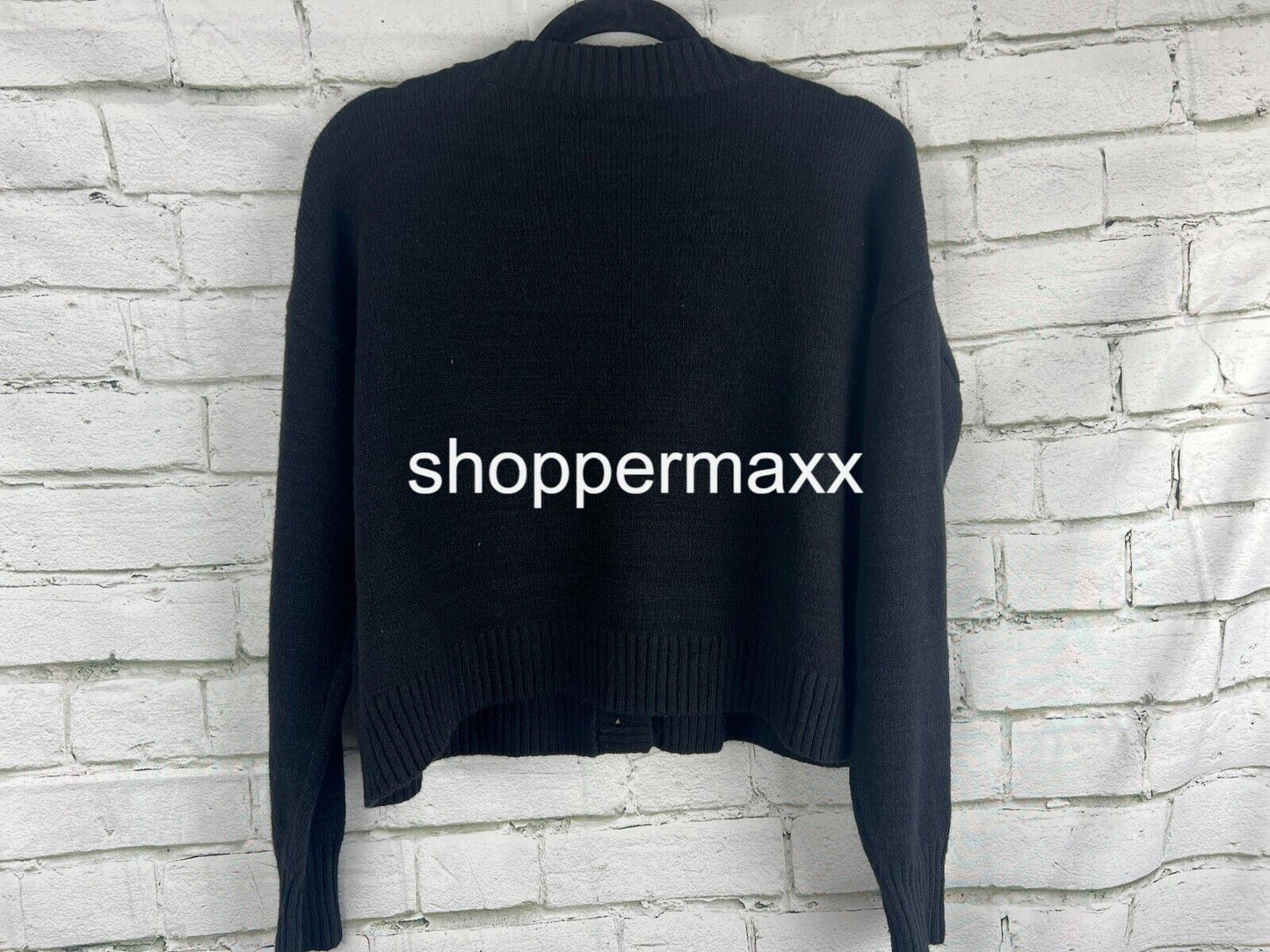 Women's Slouchy Button-Front Cardigan - Wild Fable, Black, Size XX-Small