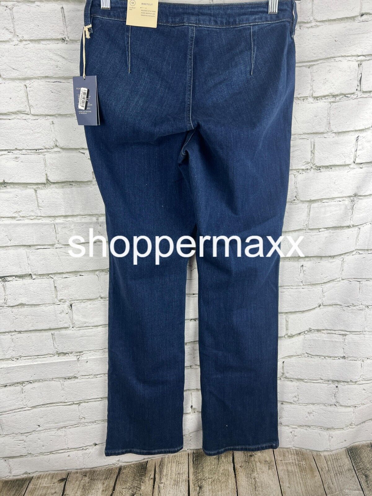 Women's Adaptive Bootcut Jeans - Universal Thread, Dark Denim, Size 12R