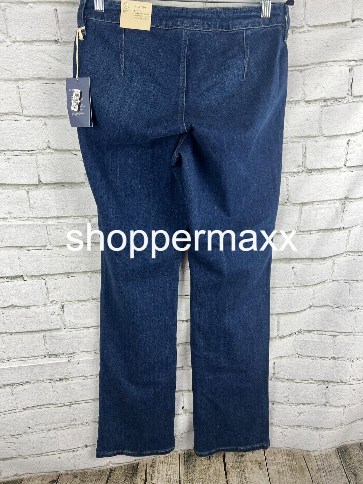 Women's Adaptive Bootcut Jeans - Universal Thread, Dark Denim, Size 12R