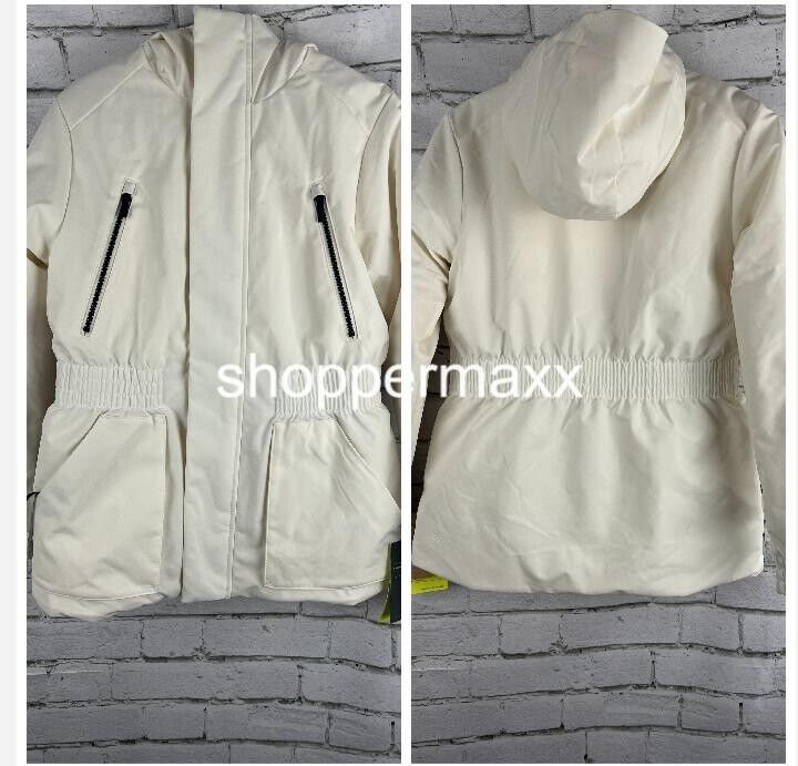 Women's Snowsport Jacket -water- and wind-resistant provides Sung Fit Cream XS